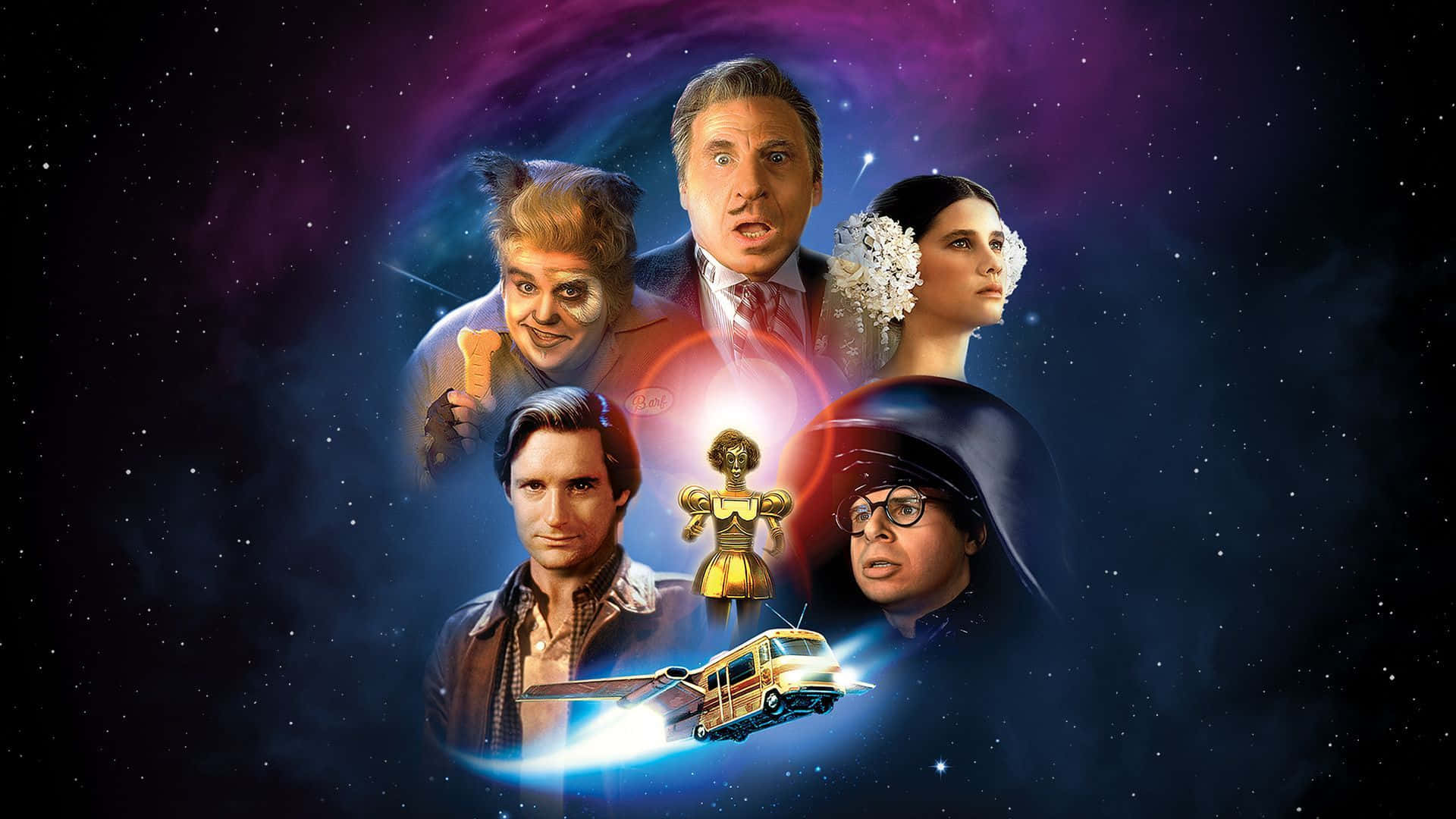 Dynamic Spaceballs Movie Characters Background