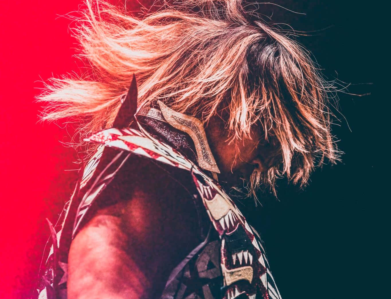 Dynamic Wrestler Entrance Moment