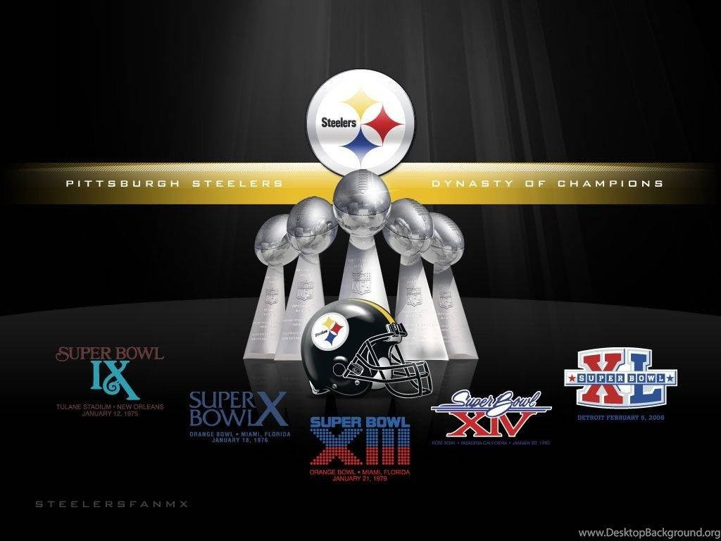 Dynasty Of Champions Steelers Background