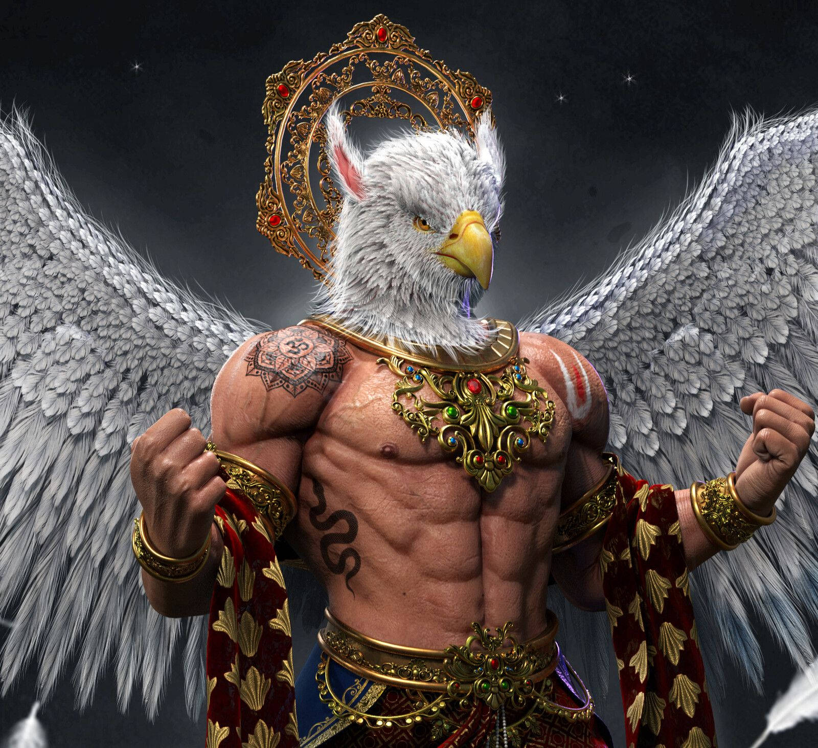 Eagle-headed Garuda