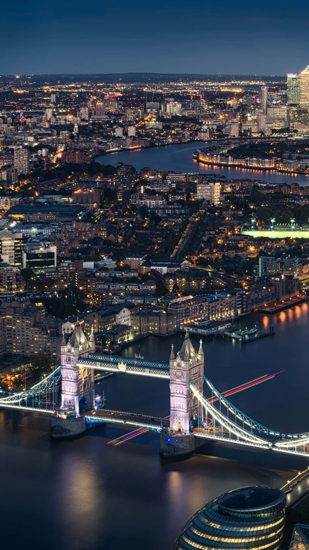 Early Morning View Of London Background