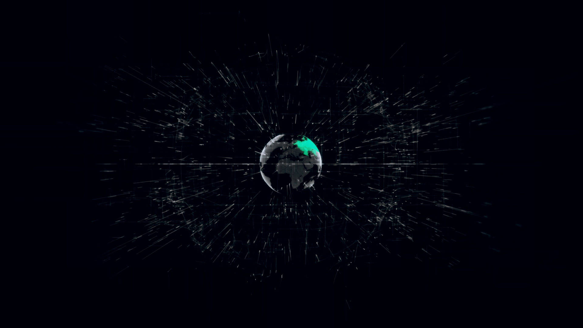Earth Abstract Black Cover Background