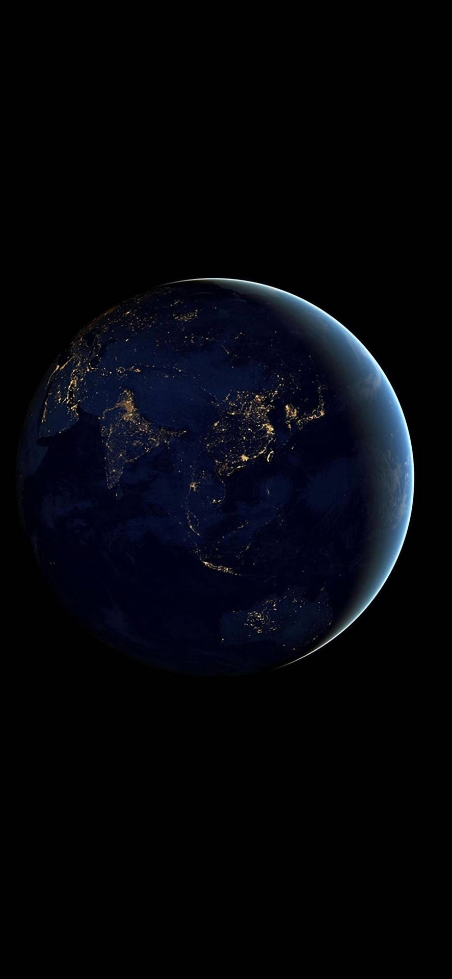 Earth At Night Iphone Dark Background