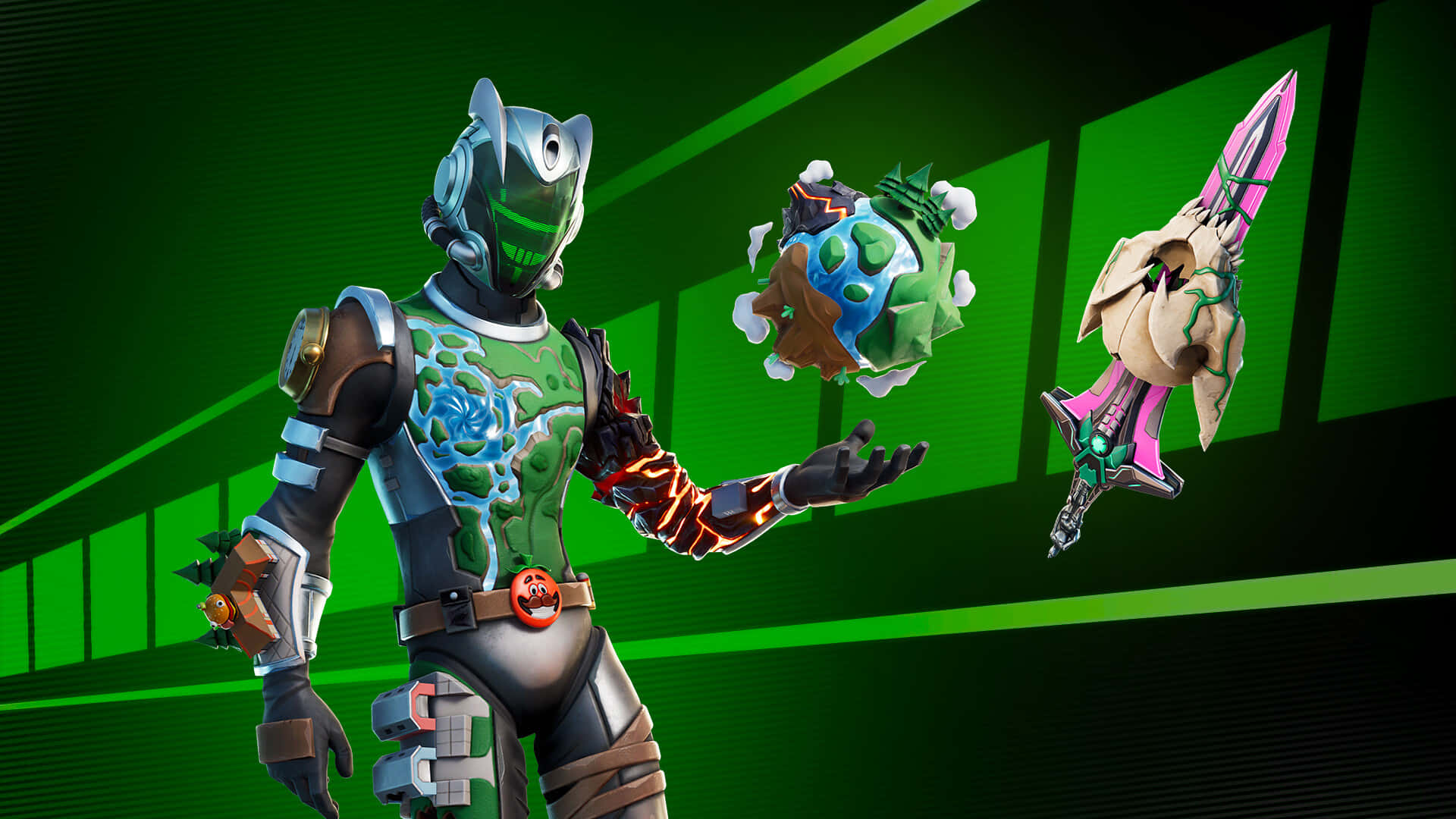 Earth Day Fortnite Manic Skin