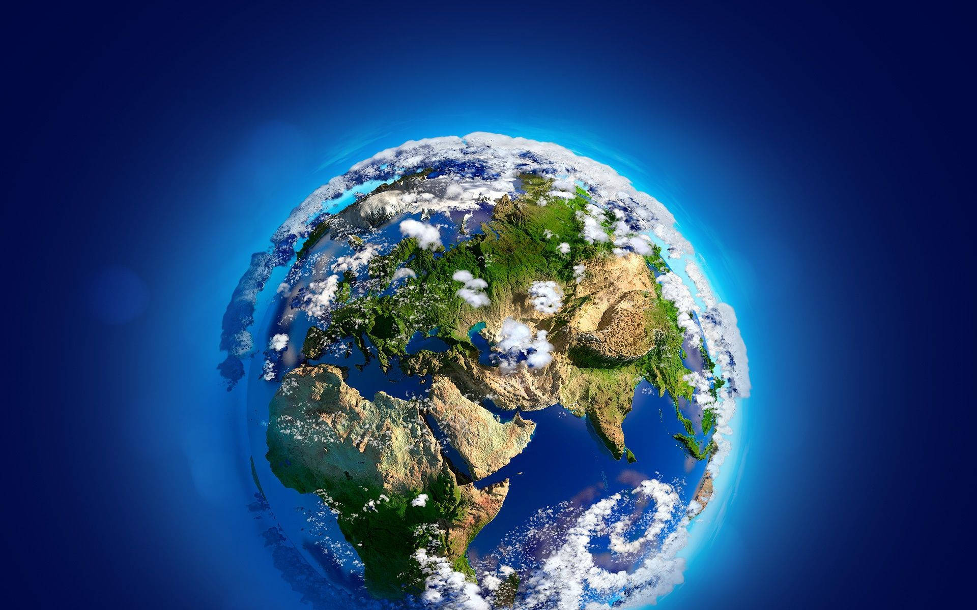 Earth Day Globe Background