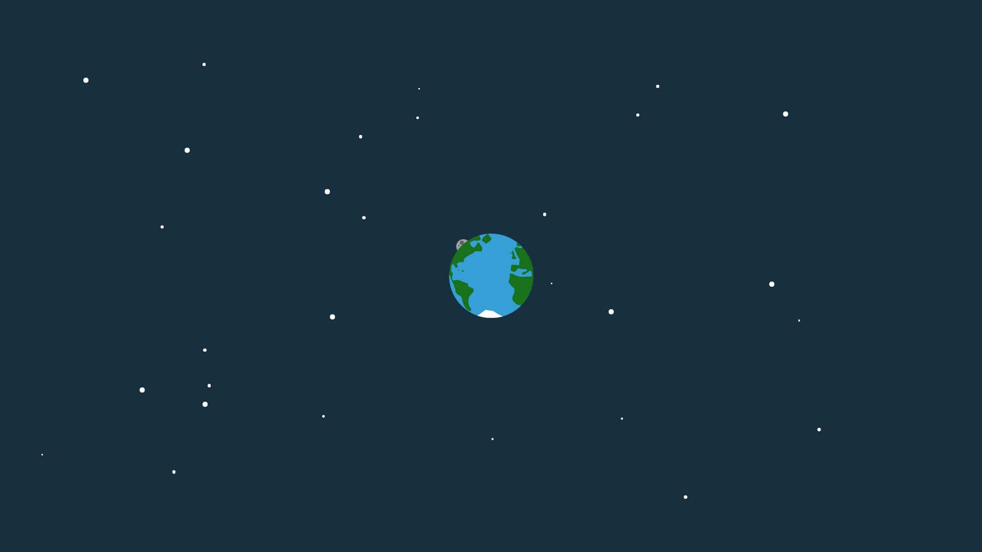 Earth In Space - Screenshot Background