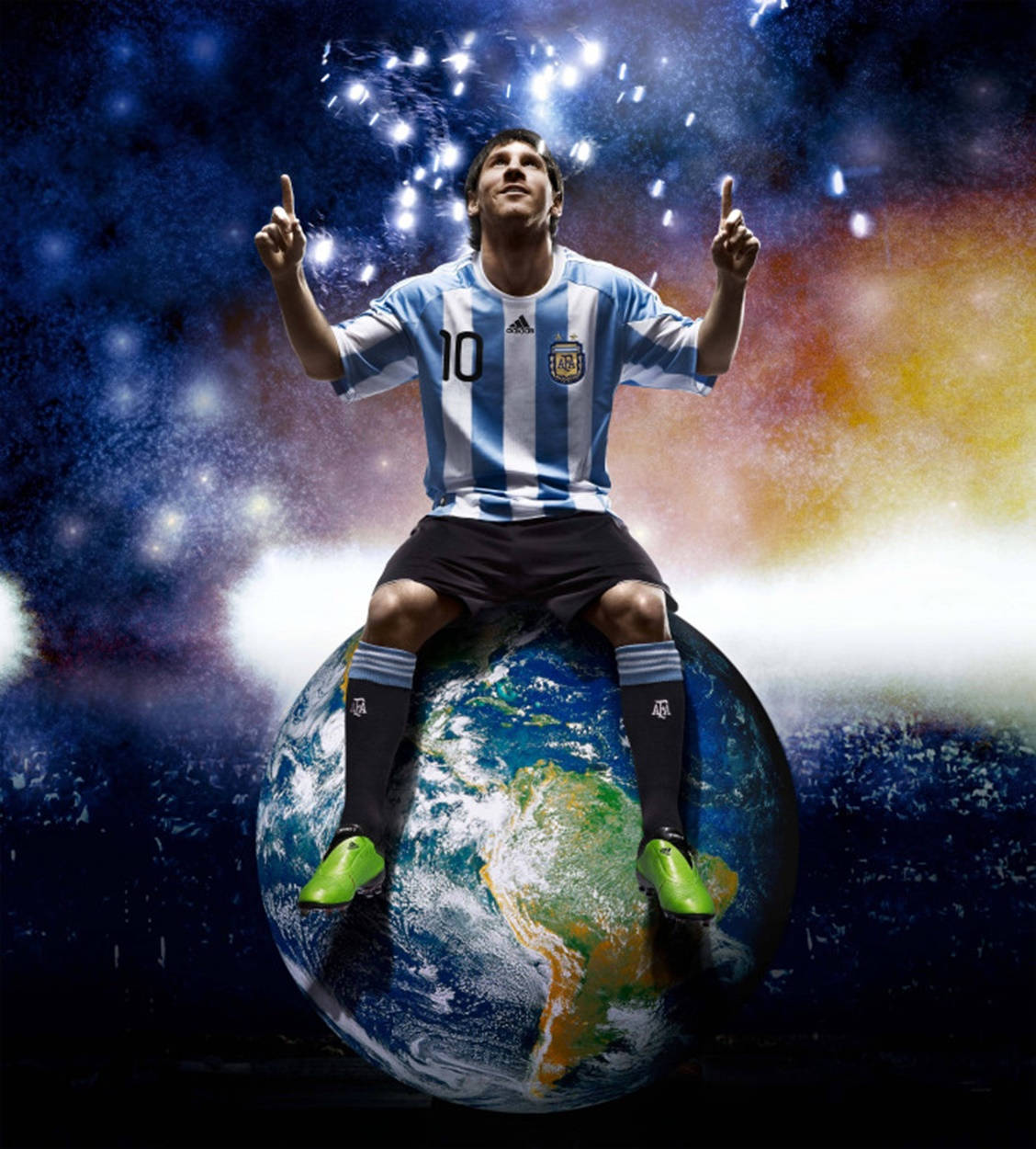 Earth Messi Argentina Background