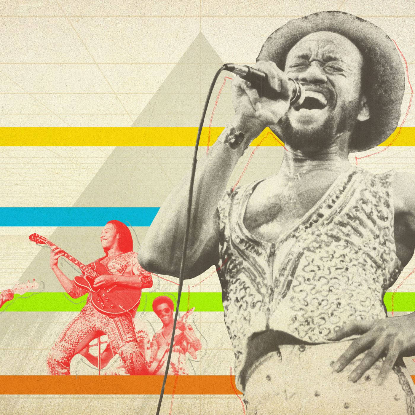 Earth, Wind And Fire Creative Digital Art Background