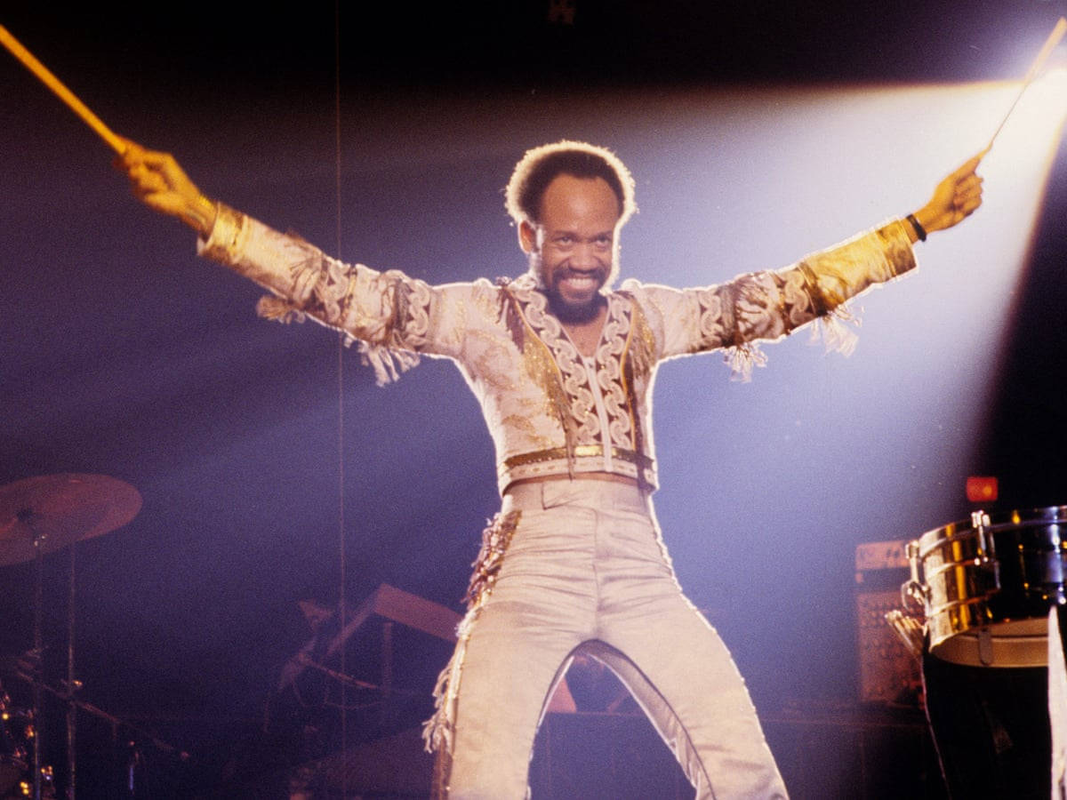 Earth, Wind And Fire Maurice With Drum Stick