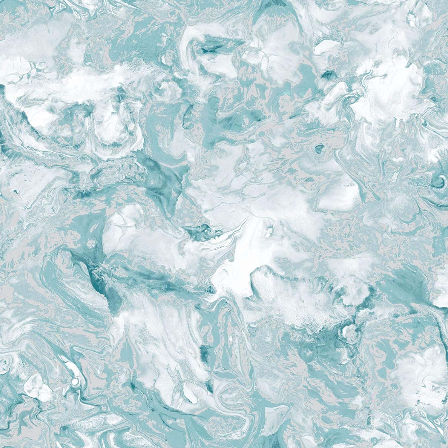 Earthy And Elegant Teal Marble Background