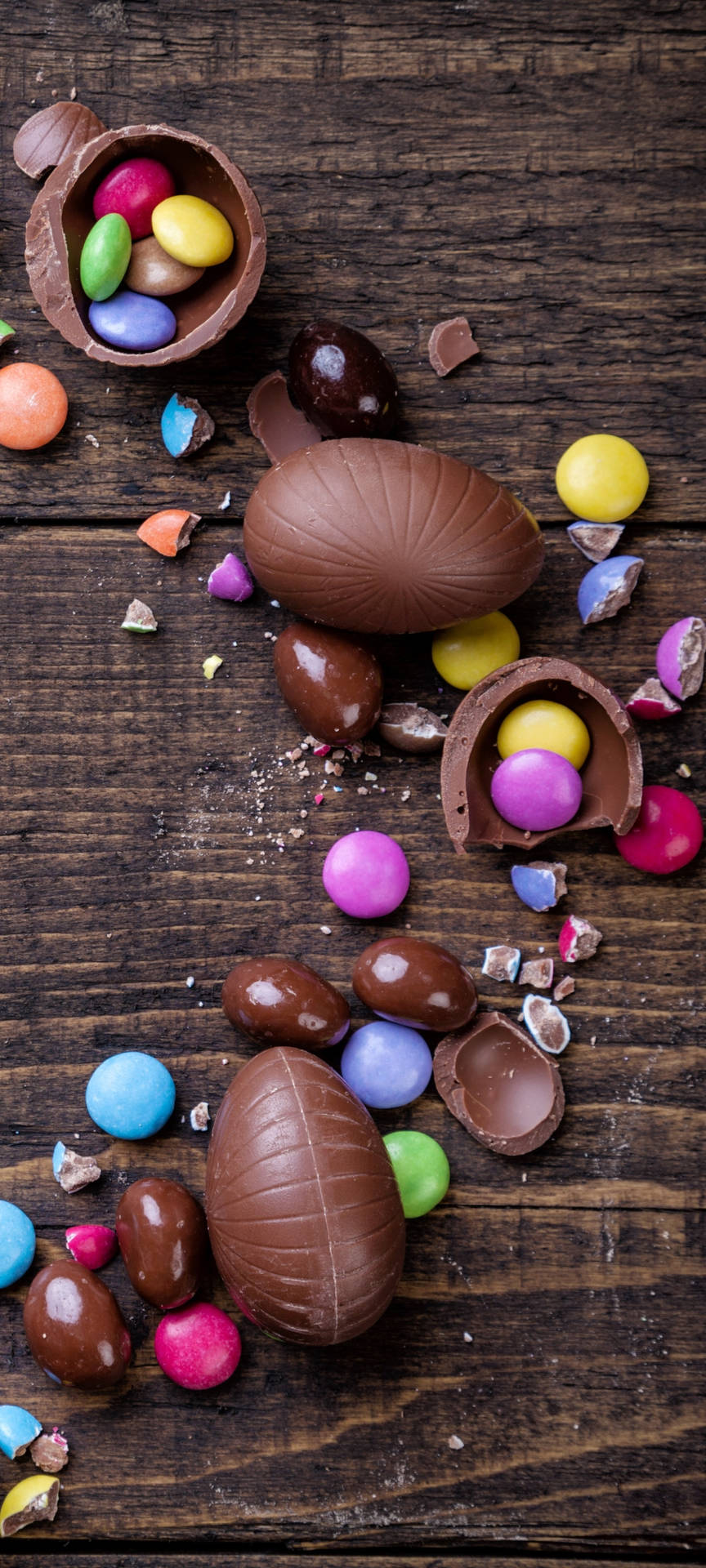 Easter Brown M&m Phone Background