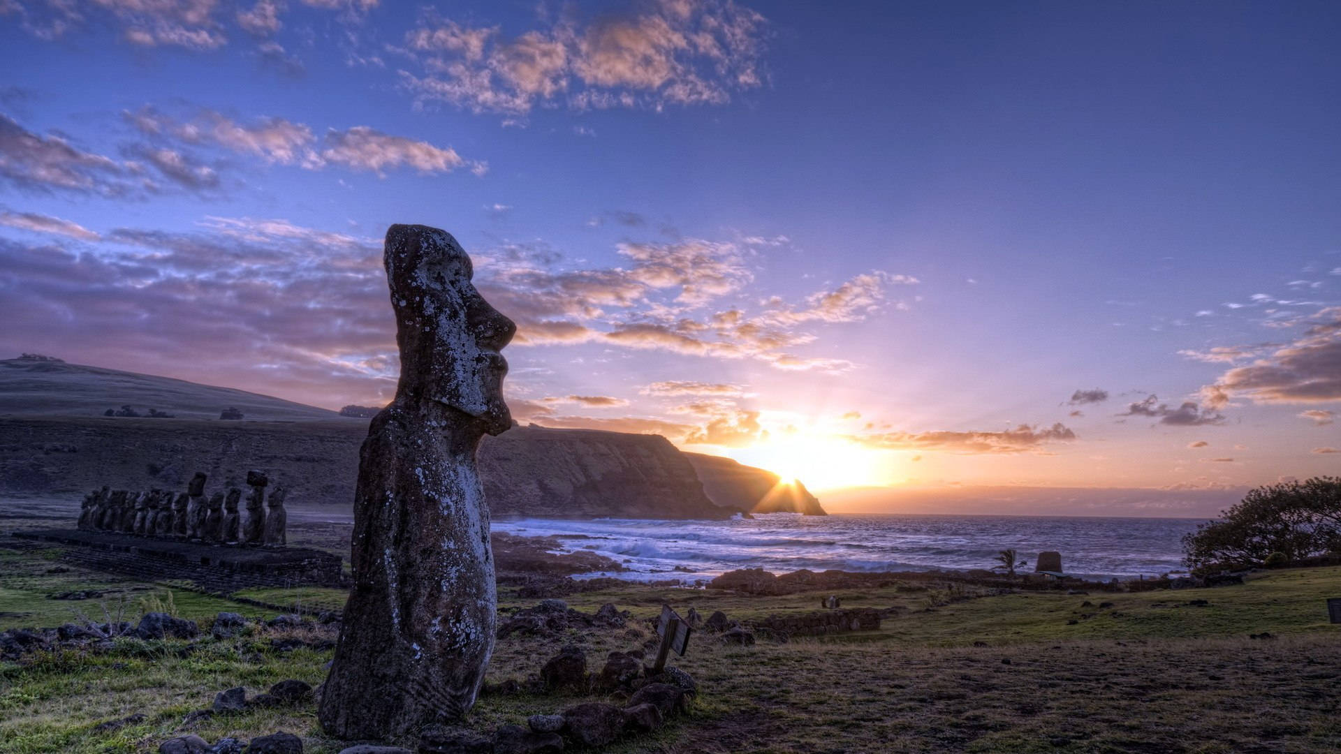 Easter Island Background
