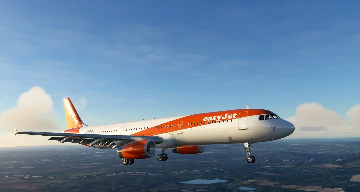 Easyjet Aerial Landscape