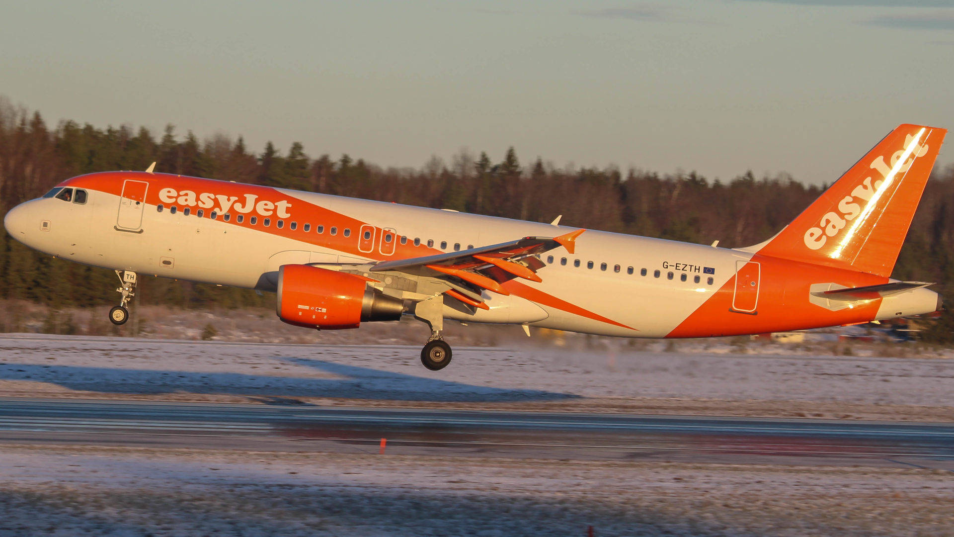 Easyjet Take Off Background