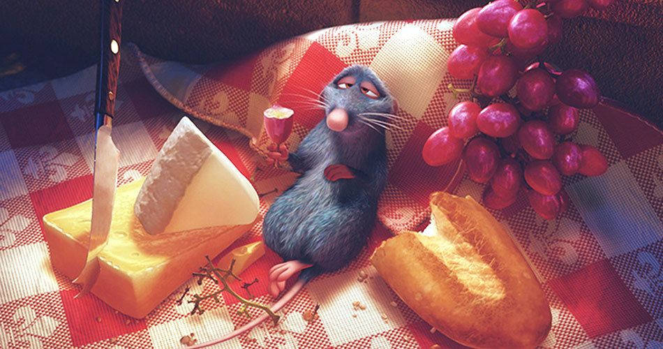 Eating Remy Ratatouille Background