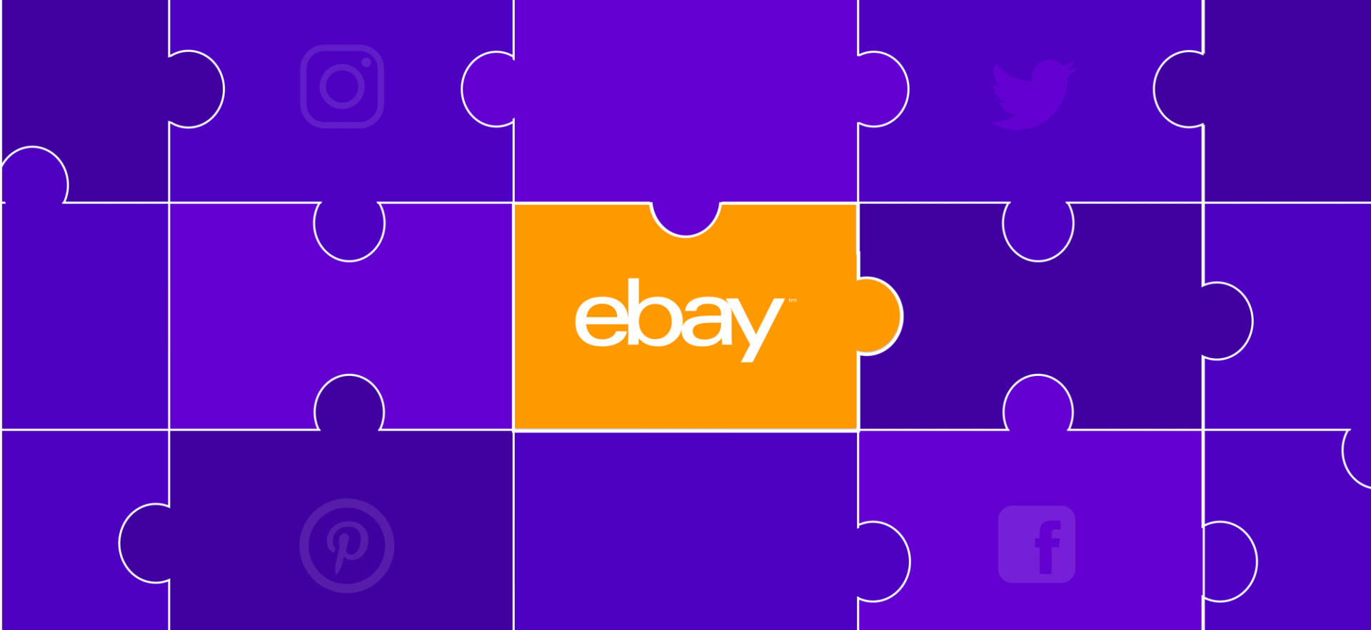Ebay Purple Puzzle Background