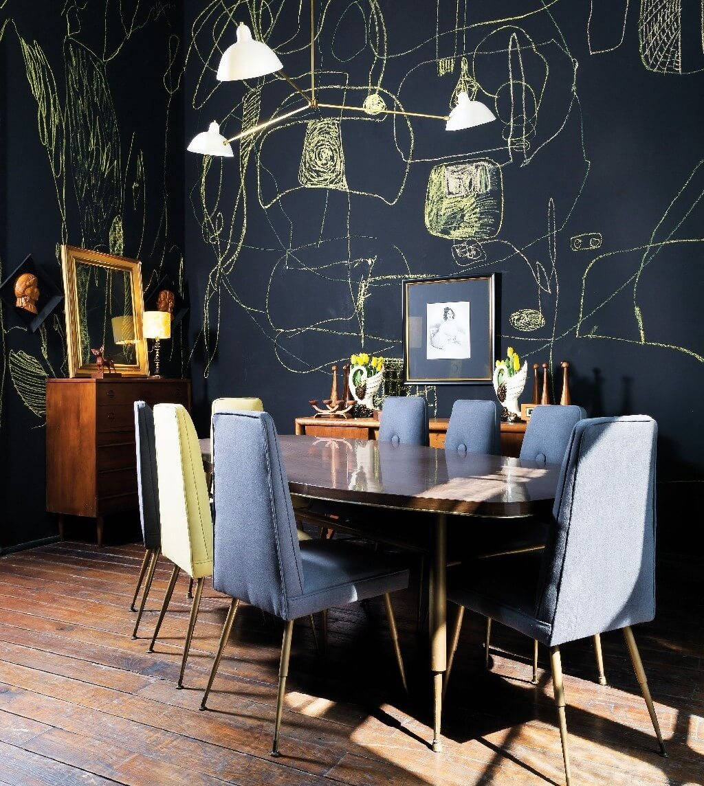 Eccentric Wall Drawings Background