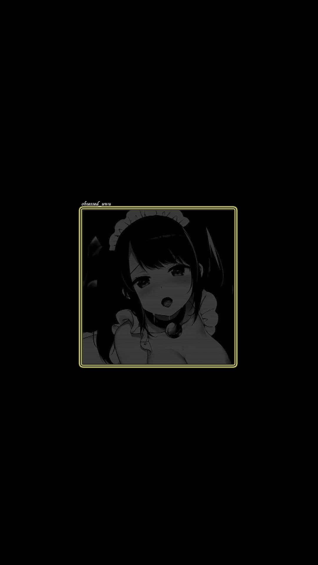 Ecchi Maid Dark Aesthetic Anime Background
