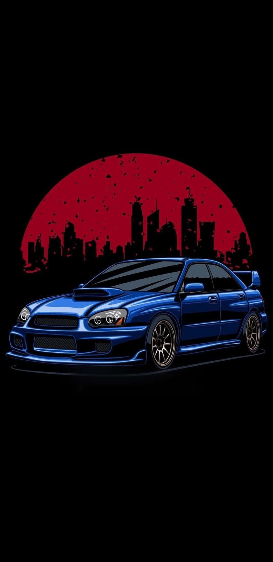 Eclectic And Energetic Jdm Art Background