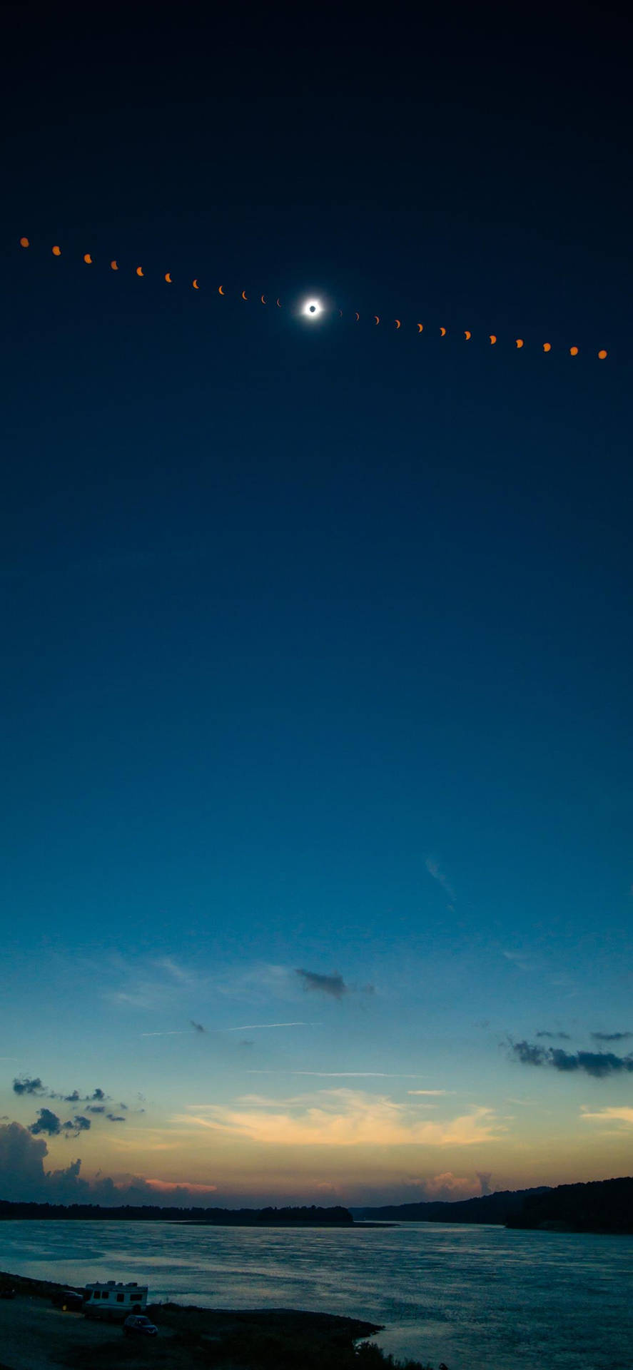 Eclipse Of The Mississippi River Background