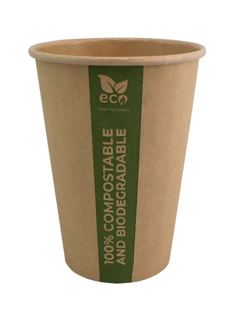 Eco Friendly Disposable Cup Background