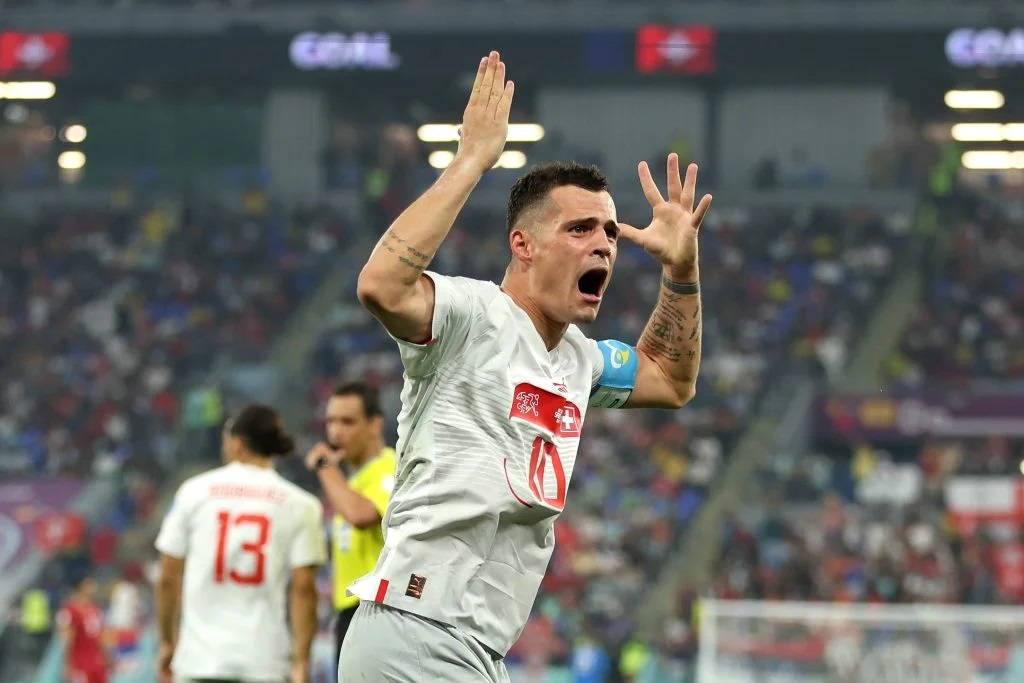 Ecstatic Granit Xhaka