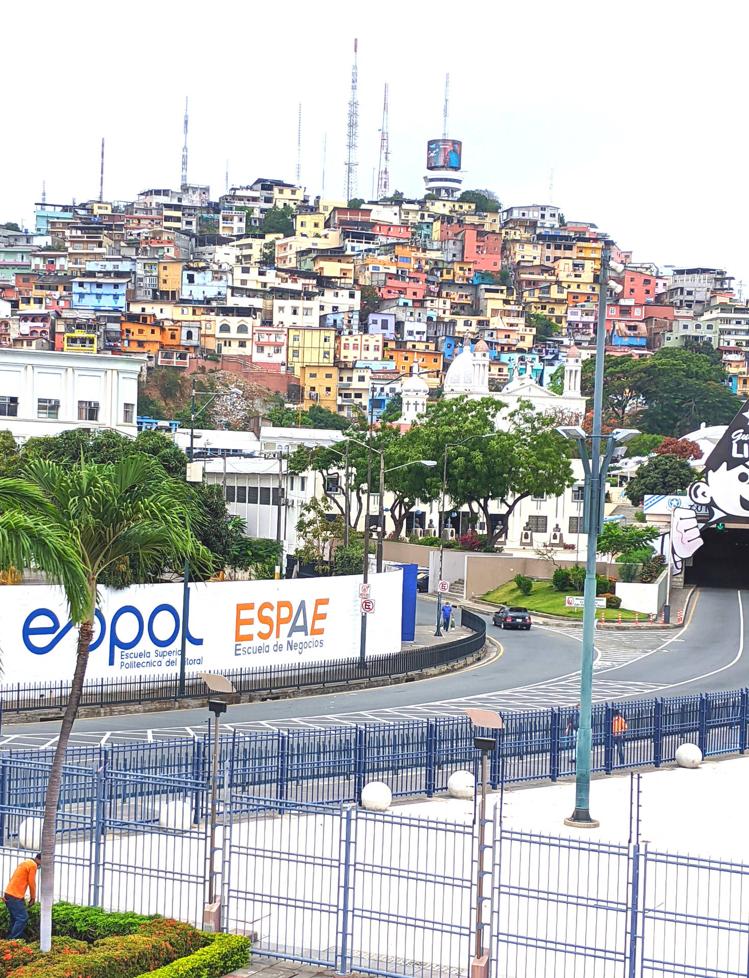 Ecuador Guayaquil City Background