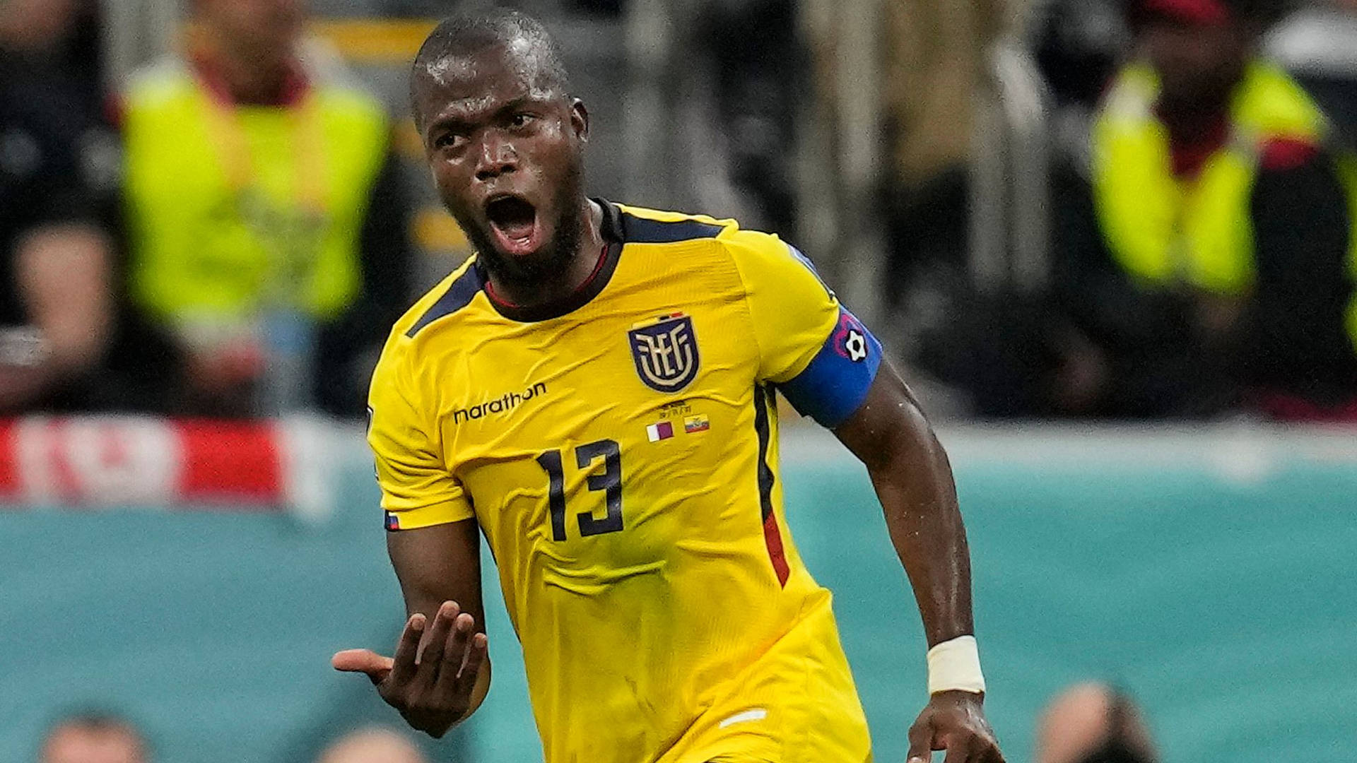 Ecuador National Football Team Enner Valencia Background