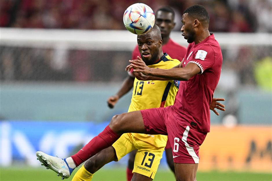 Ecuador National Football Team Versus Qatar Background