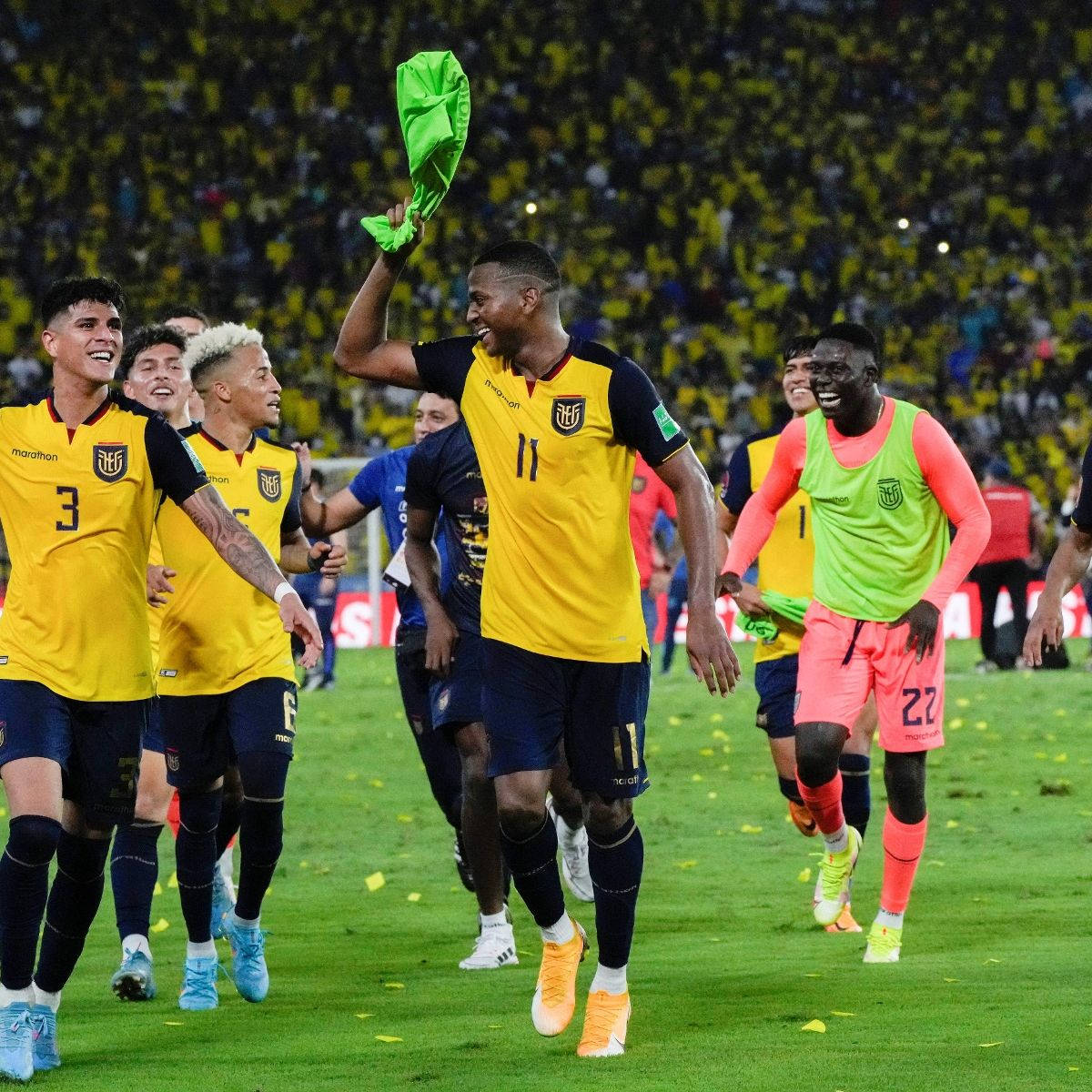 Ecuador National Football Team World Cup Match Background