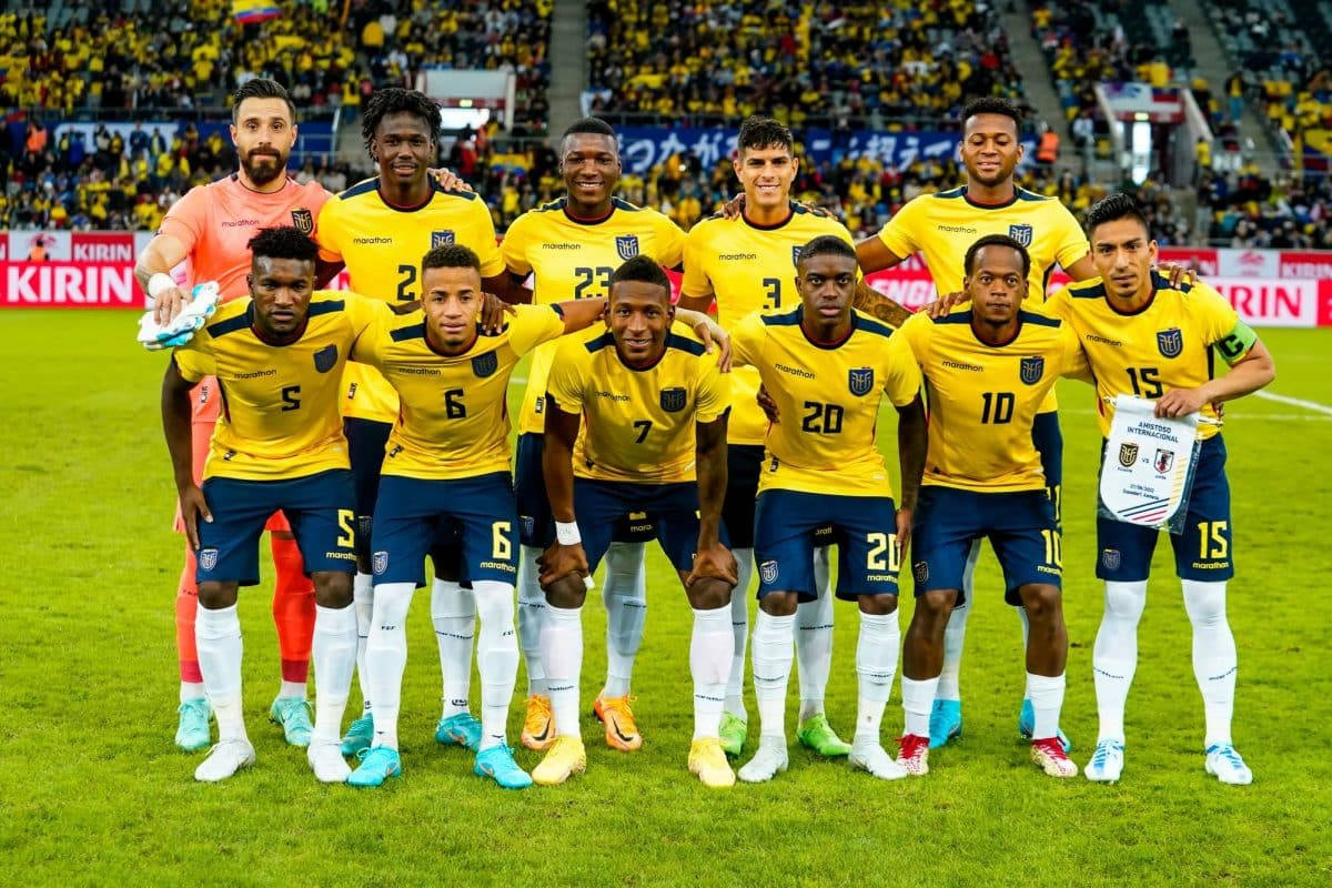 Ecuador National Football Team World Cup Players Background