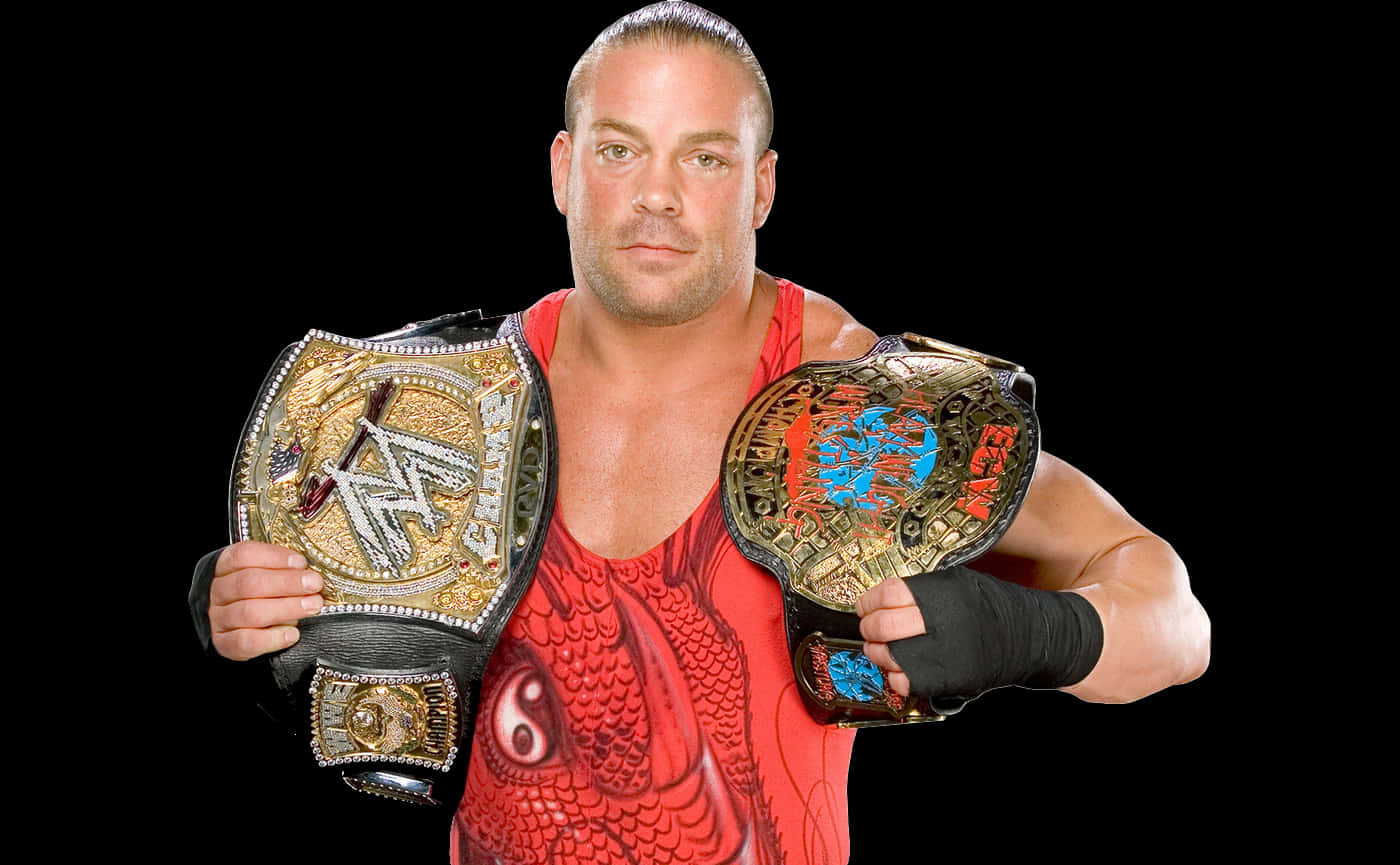 Ecw Championship Title Rob Van Dam Background