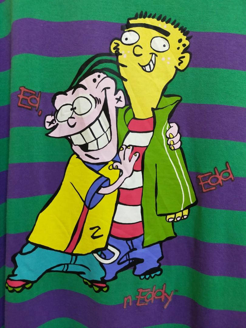 Ed And Eddy Striped Background Background