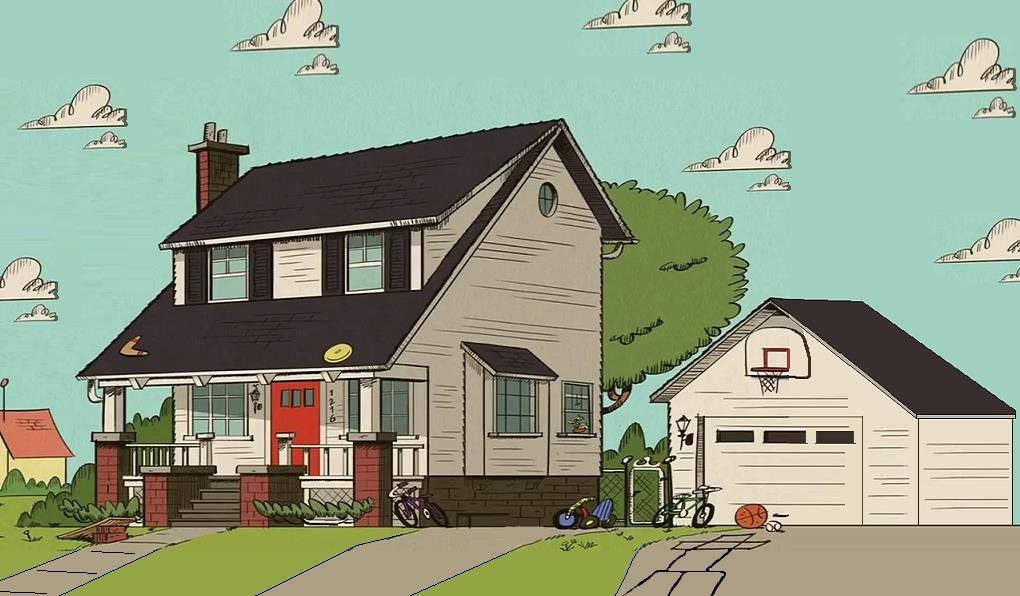 Ed Edd And Eddy House Background