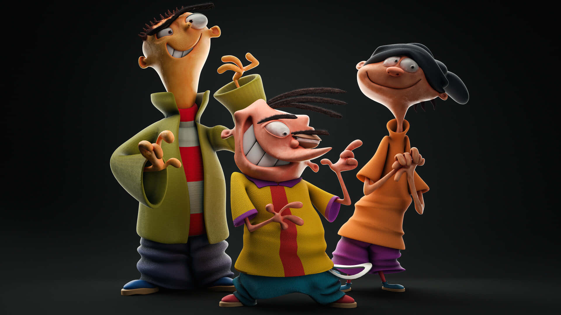 Ed, Edd N Eddy Clay Art Background