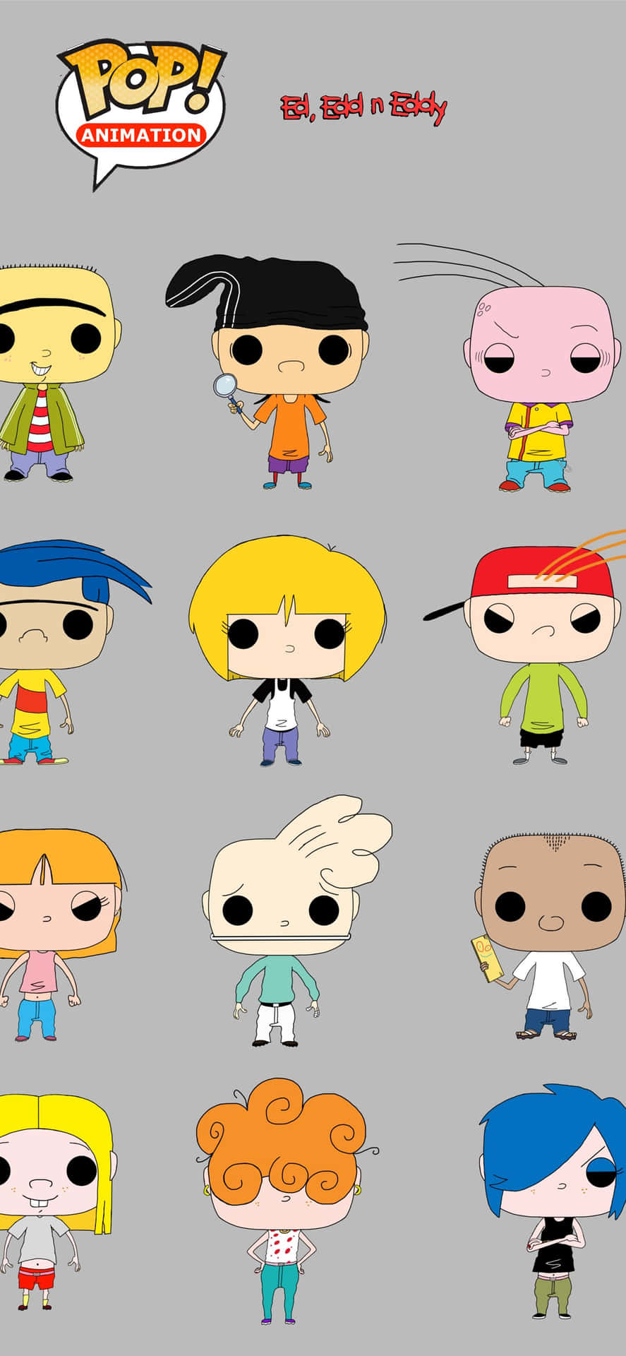 Ed, Edd N Eddy Funko Pop Background