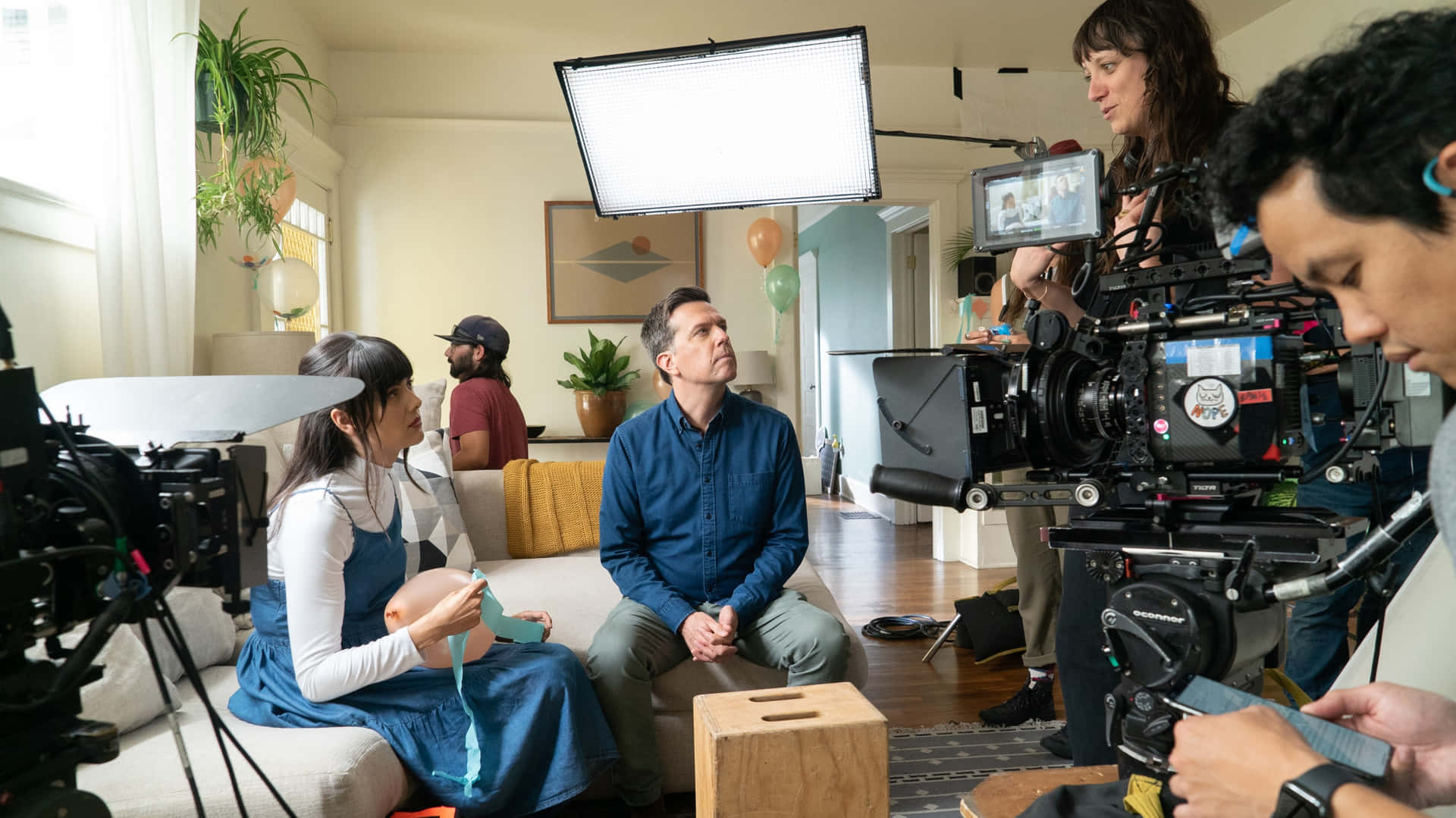 Ed Helms: Smiling Brightly In A Studio Portrait