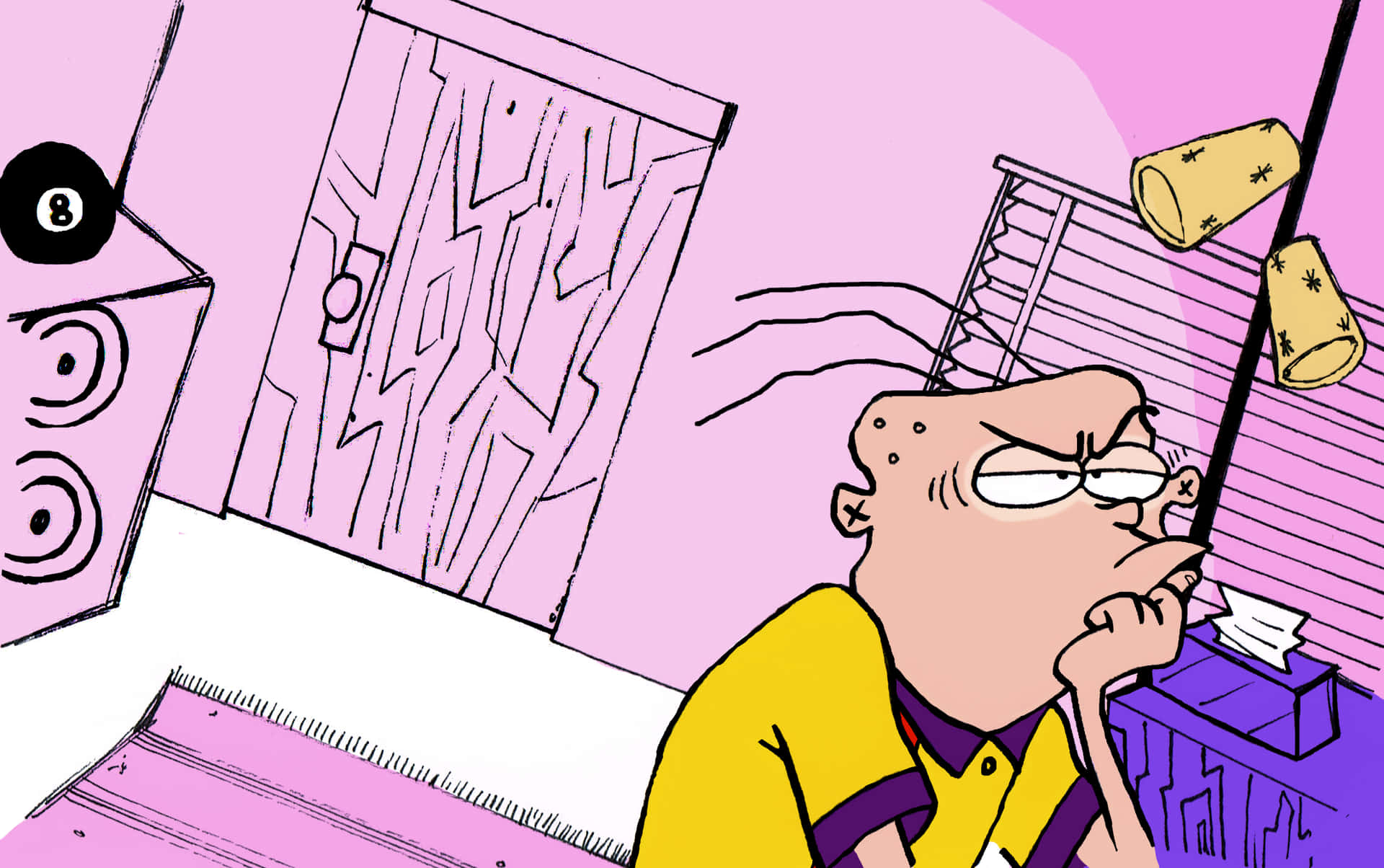 Edd From Ed, Edd N Eddy Thinking Background