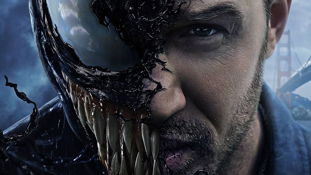 Eddie Brock Venom Hollywood Movie Background