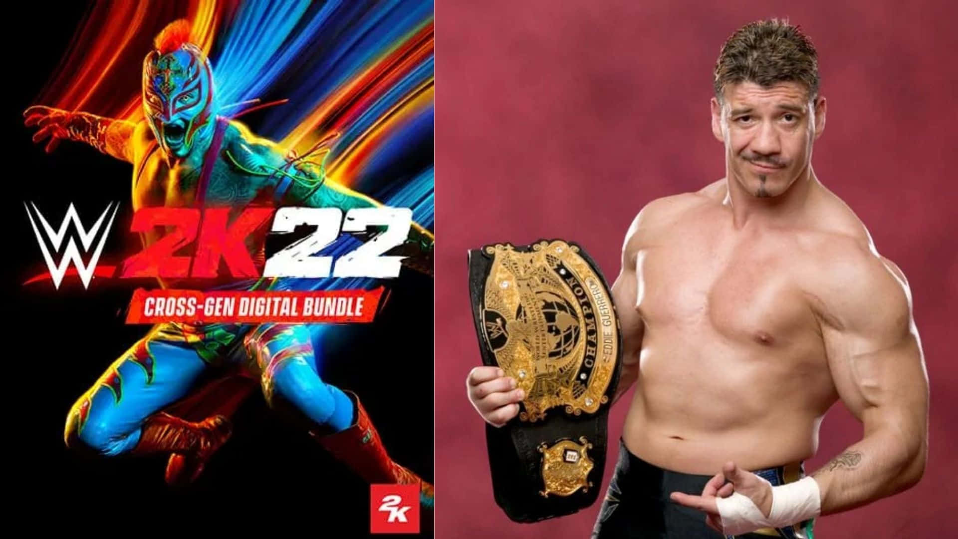 Eddie Guerrero Wwe 2k22 Video Game Photo
