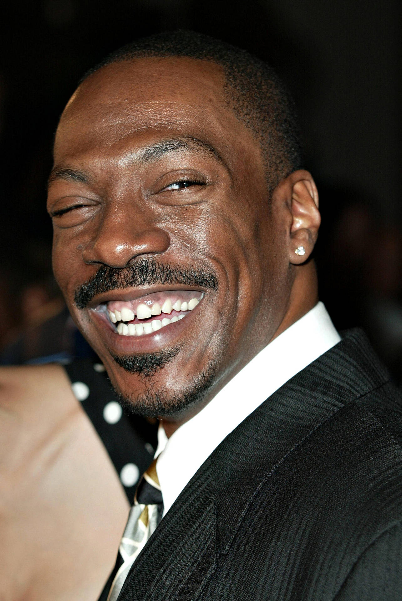 Eddie Murphy Iconic Smile Background