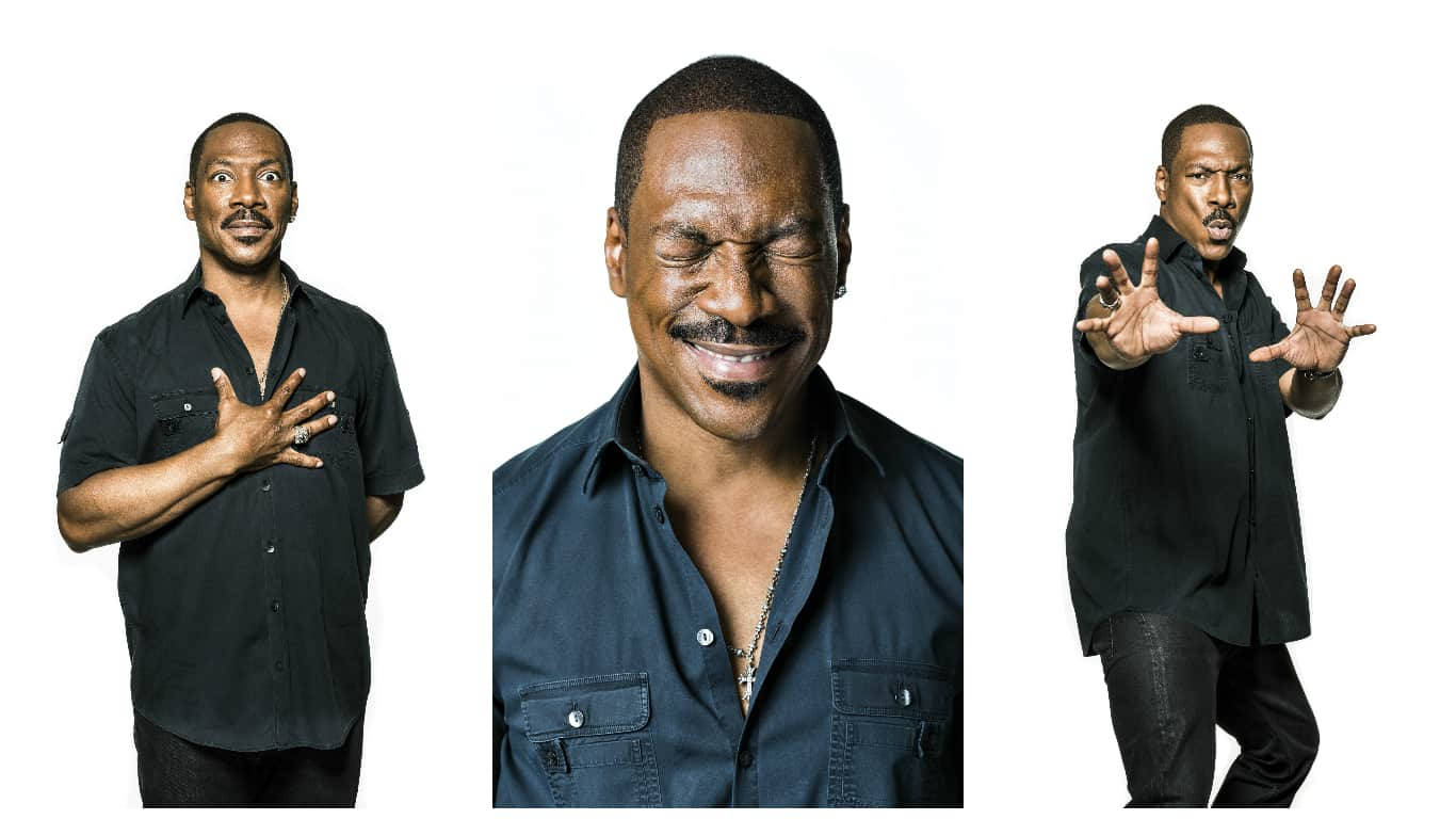 Eddie Murphy's Playful Persona Background