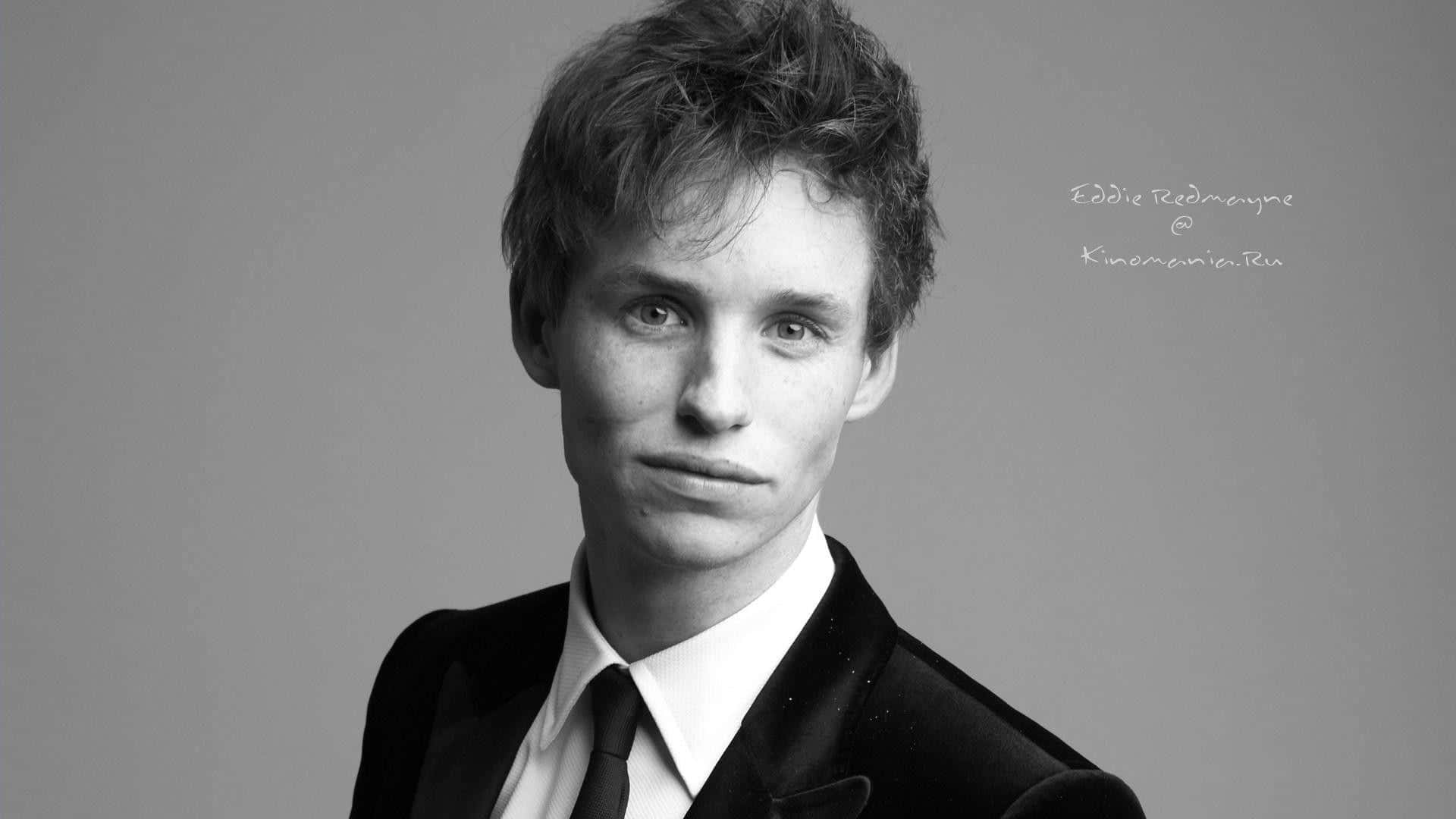 Eddie Redmayne Portrait In Tuxedo