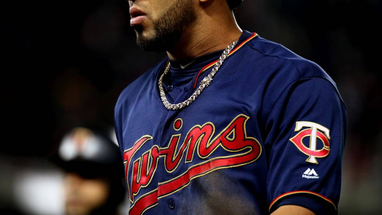 Eddie Rosario Of Minnesota Twins Background