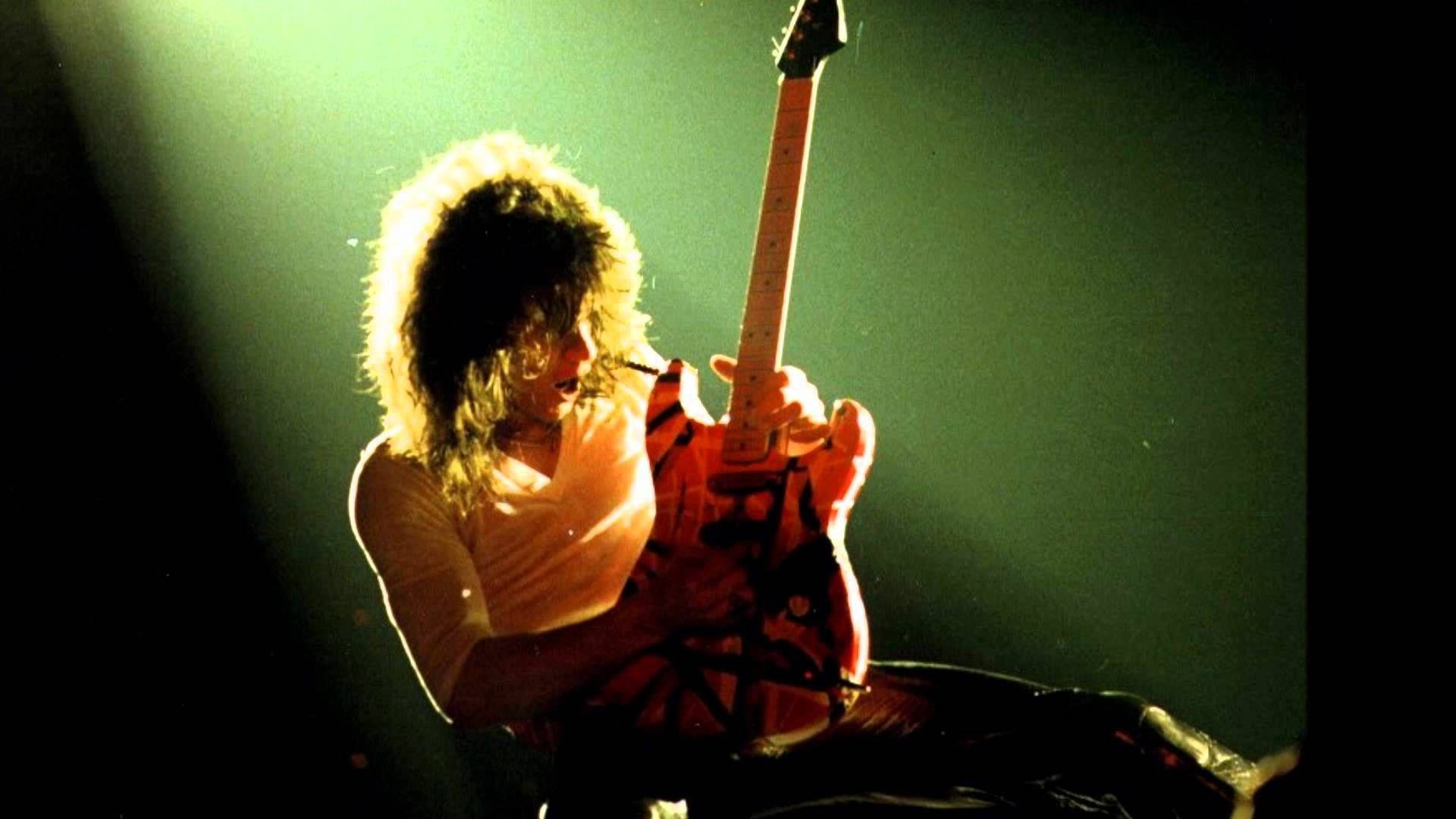 Eddie Van Halen Center Stage Background