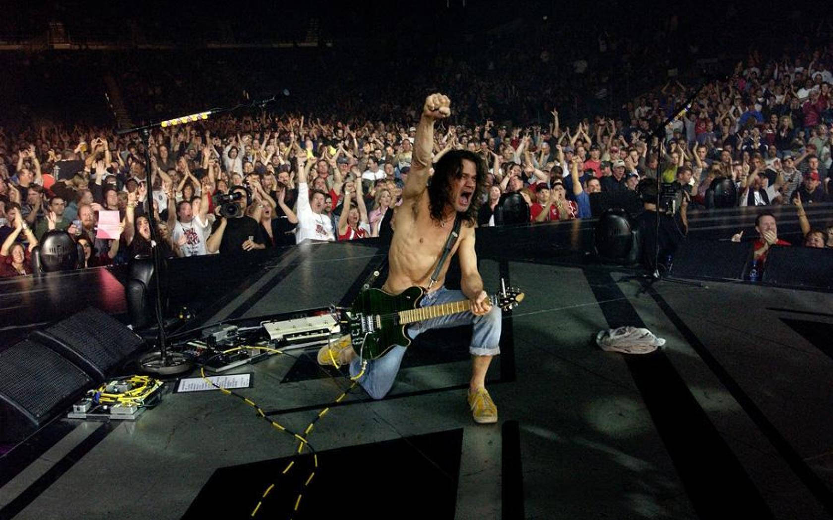 Eddie Van Halen Concert Cheer