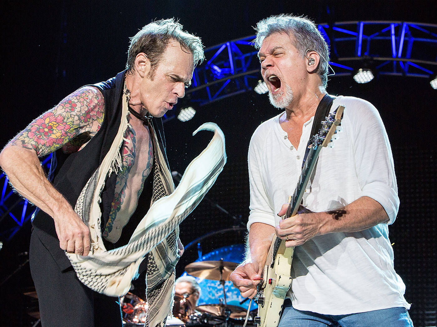 Eddie Van Halen David Lee Roth Rock Band