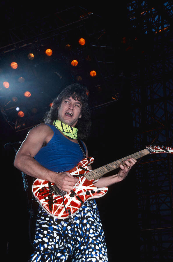 Eddie Van Halen Rock Band Frankenstrat Guitar