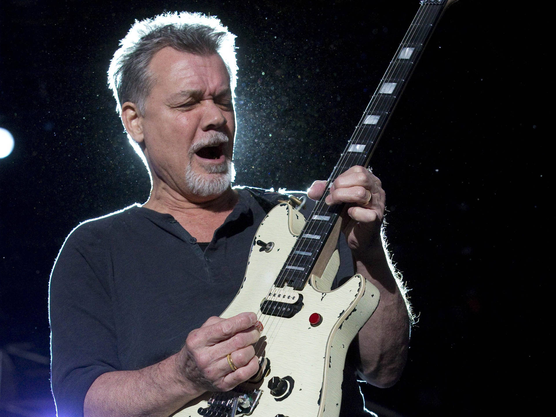 Eddie Van Halen Rock Guitarist Background