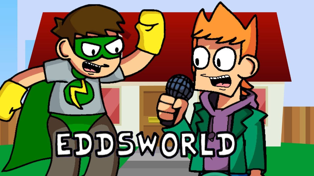 Eddsworld Character Wears Superhero Cape